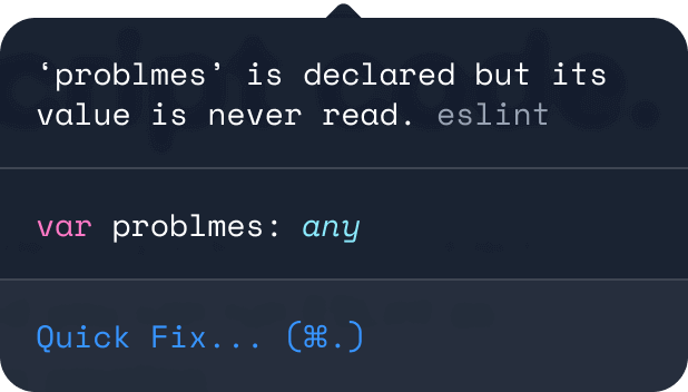 Find and fix problems in your JavaScript code - ESLint - Pluggable  JavaScript Linter