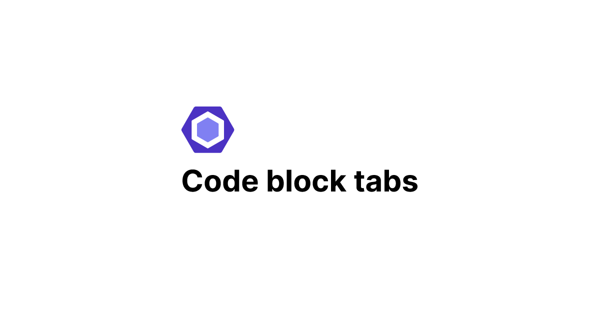 Code block tabs - ESLint - Pluggable JavaScript Linter
